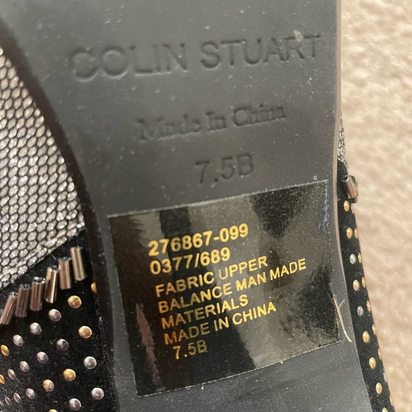 Colin Stuart embellished zip up booties - Picture 5 of 10